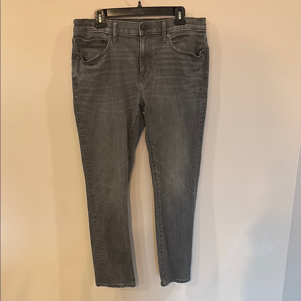 J. Crew Gray Flex Slim Fit Jeans Men's 34x30